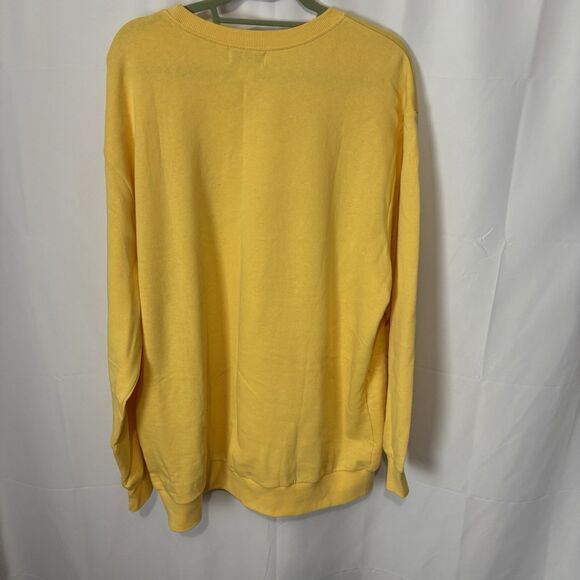 Pusheen 3D Cooking Baking Cat Yellow Long Sleeve Comfort Sweatshirt Sz 2XL - Picture 8 of 8